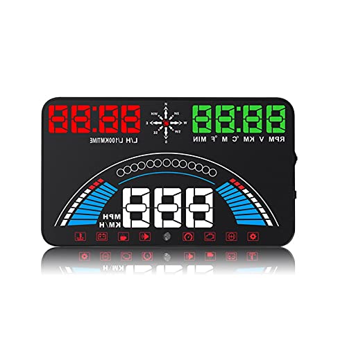 S7 HUD Head Up Display Car OBD2 GPS Temperatura Speedometer for Auto Accesso Electronics Data Diagnostic Tool for Car