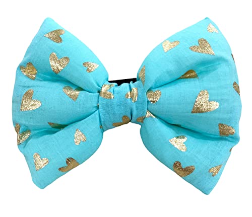 For The Fur Kids Hearts Dog Bow Tie, Summer Dog Dress (Blue) (B09YDFJ379) Amazon Price History, Amazon Price Tracker