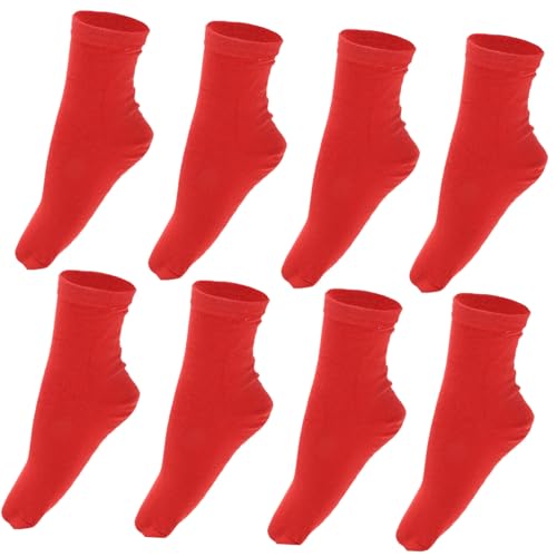 BRIGHTFUFU 4pairs Self-heating Socks for Comfort and Relaxation of Breathable -socks for Feet Warmth and Massaging for Men and Women -fatigue Footwear