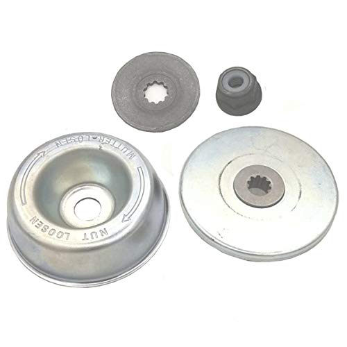 Hippotech Gear Box Head and Collar Nut with Plate for Stihl FS120 FS200 FS250 Trimmer
