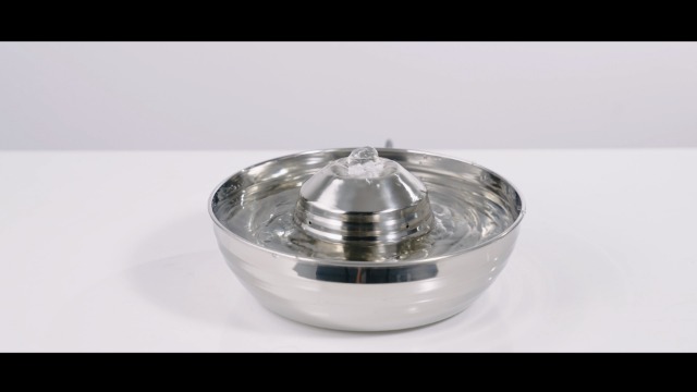 Cat Water Fountain Stainless Steel,2L/67oz Multi-Pet Fountain with Ultra-Quiet Pump&Dishwasher Safe Design,360°Dog Water… - Image 8