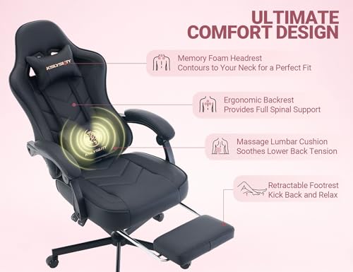 Ergonomic Racing Style Gaming Chair