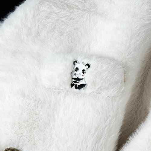 Image of Panda Cute Oil Dripping Panda Brooch Outdoors Lapel Pins Badge Brooch Pins (Bro000001)