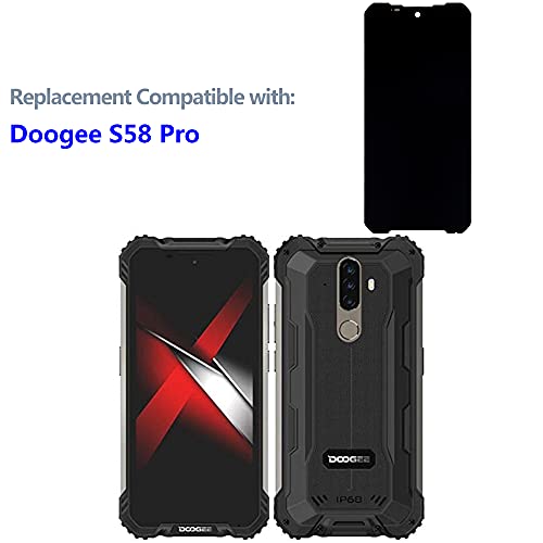 Swark LCD compatibile con Doogee S58 Pro (nero