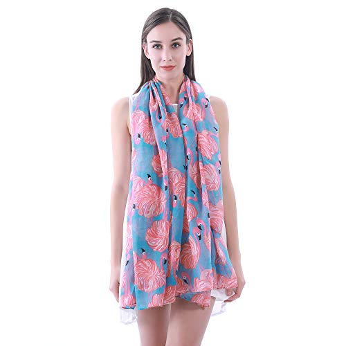 Lina & Lily sciarpa stola donna con stampa