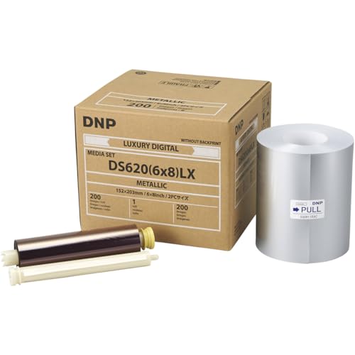 DNP DS620A �v�����^�[ ���O�W���A���[ ���f�B�A 6x8 ���^���b�N���[�� 1���[��200�� 1�p�b�N