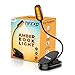 TIFEXO 2025 Amber Lights for Reading Books in Bed - Rechargeable Clip On Amber LED Light with USB Cable, Optimal Eye-Care Lights for Relaxing Reading