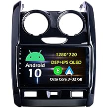 9 Android Car Stereo Radio for Renault Duster Dacia Logan Sandero Xray 2 2015-2020 Octa Core Android 13 Touchscreen Headunit Support GPS Navigation Carplay Android Auto Bluetooth DSP-3+32