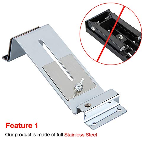Professional Chef Knife Sharpener All Iron Steel Kitchen Sharpening Kit System Tools Fixed-angle With 4 Whetstones