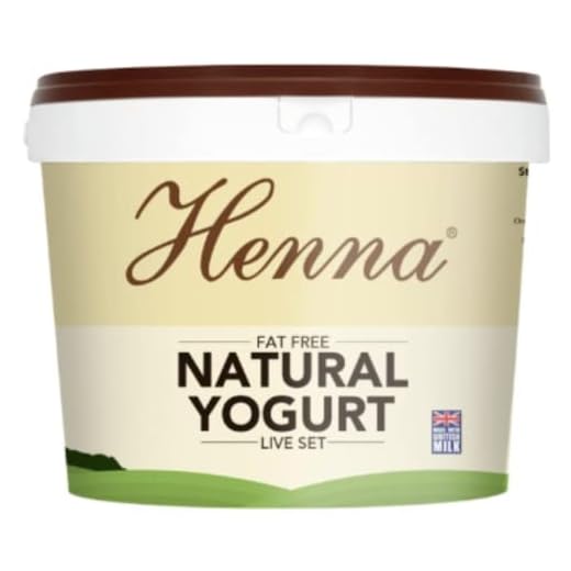 Henna Natural Yogurt Live Set 5kg Pack