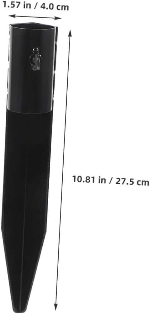 VANZACK 4Pcs Landscape Light Spike Replacement Stakes for Solar Lights Durable Metal Ground Spikes for Outdoor Garden and Decor Easy to Install Lightweight Design