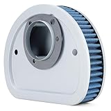 SOLLON 29461-99 Air Filter for Harley Davidson Road King, Electra Glide,Heritage Softail, Dyna