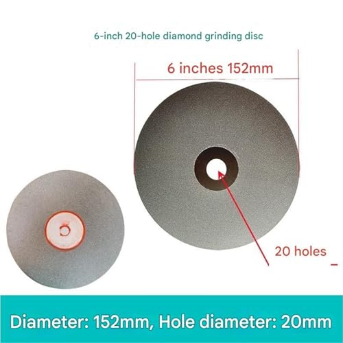 Disque de meulage diamant 150mm grain 2500 pour meuleuse d'angle - 3