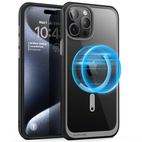 Coque transparente premium iPhone 15 Pro SUPCASE hybride renforcée