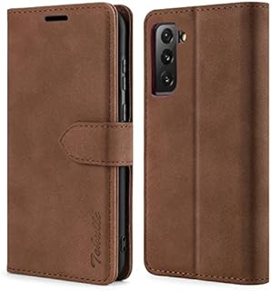 TOHULLE Case for Samsung Galaxy S22, Premium Leather Wallet Case with Card Holder Kickstand Magnetic Closure Flip Folio Case Cover Compatible with Samsung Galaxy S22 - Blue