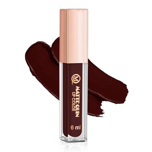 Image of Matte Quin Lip Color| Matte Texture|Long Wear |Smudge Proof |Waterproof-6ml (MQ Flat-222)