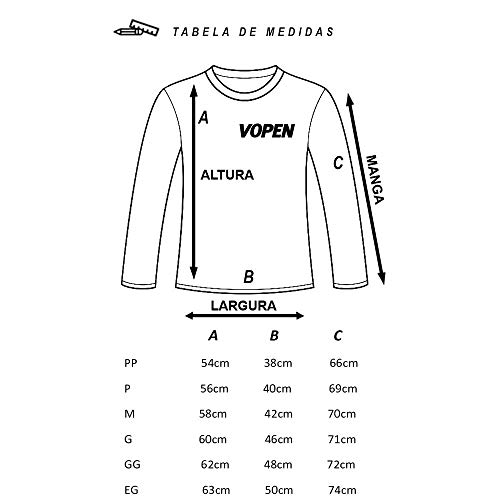 Veste Lycra Storm Manga Longa FPU50+ (P, Azul)