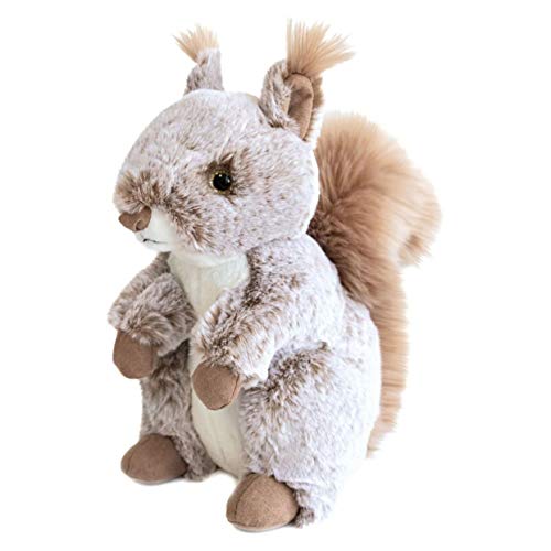 HISTOIRE D'OURS - Peluche Écureuil Adorable et Douce - Les Grands Espaces Collection Naturelle et Apaisante - Taille de 50 cm – Lavable à 30° pour un Entretien...