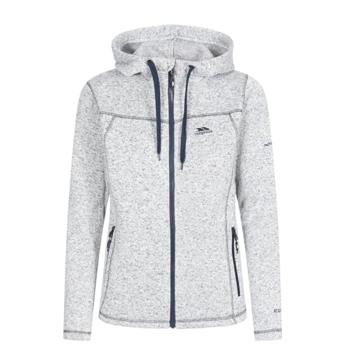Trespass Womens Odelia Fleece Hoodie Jacket–Full Zip, Long Sleeve–Perfect for Walking, Travelling, Outdoor Sport, Hiking, and Comfortable Casual Wear.