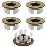 ✅【Package】El paquete contiene 5 anillos de tapa de desbordamiento para fregaderos. Las cantidades pueden satisfacer sus necesidades diarias.