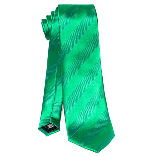 Image of 5PCS Mens Silk Tie, Pocket Square, Cufflinks, Drilled Tie Ring and Lapel Pin Set for Wedding Groom Party