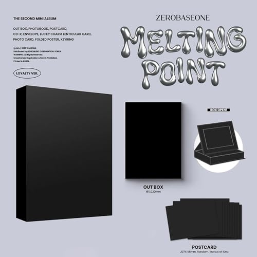 ZEROBASEONE CD MELTING POINT version Loyalty avec bonus de précommande