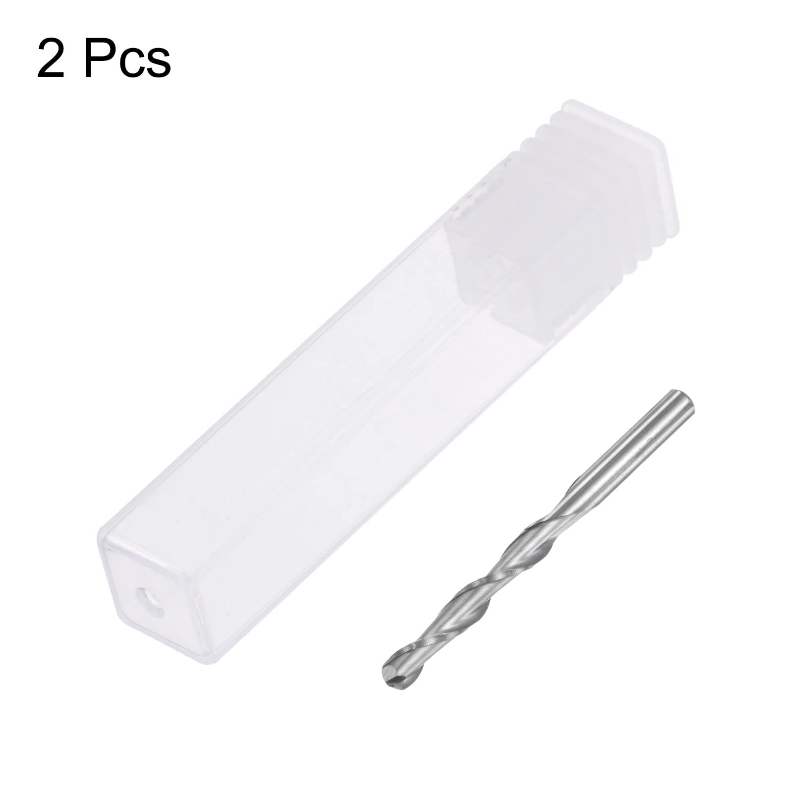 Set Frese Per Micro Fresatura Set Naso A Sfera In Scatola (2 Mm) - Wood - Foto 5