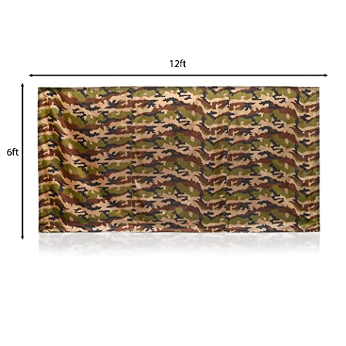 WallUp ODAC-WU5000-04 Instant Outdoor Privacy Screen - Camouflage by WallUp! - Used condition - Image 3