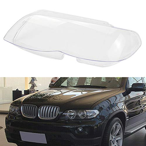 GZYF Car Auto Front Headlight Headlamp Lense for BMW X5 E53 2004-2006, Right Side
