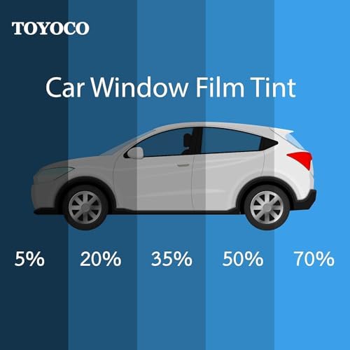 Image of Window Tint Film for Cars, 20% VLT 30 inch in x 10'Ft Ceramic Window Tints, Blocks 99% UV & IR Rays, Heat Resistant Anti Glare Films for Windshield, Scratch Resistant Sun Shade Auto Film Roll