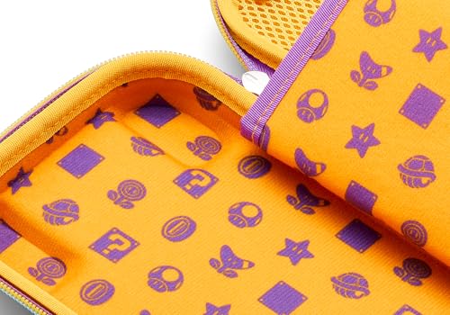 Boîtier de protection de PowerA pour Nintendo Switch modèle OLED Héros de tache de couleur Coque de protection Sac de jeu Sac de console Accessoires Rangement Sous licence officielle - vue 9