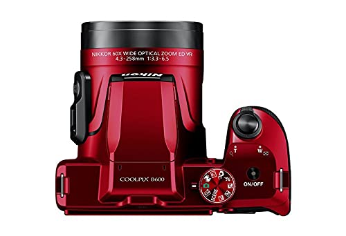 Nikon　COOLPIX B600 RED Amazon Canada: Coolpix B600 Red
