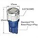 Partsam 2X T10 912 920 LED Backup Reverse Light 906 916 168 LED Bulbs Parking Light 5730SMD High Power Bright Blue Bulbs