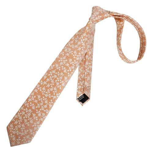 Image of Alizeal Mens 3.15inches Leaf Flower Pattern Tie Set
