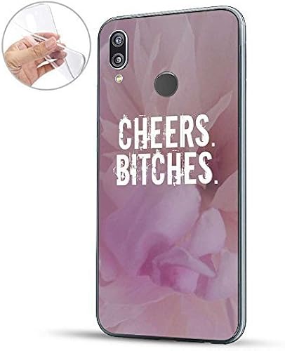Finoo HA lle fA r Huawei P20 Lite HandyhA lle mit Motiv und Optimalen Schutz TPU Silikon Tasche Case Cover SchutzhA lle Cheers Bitches