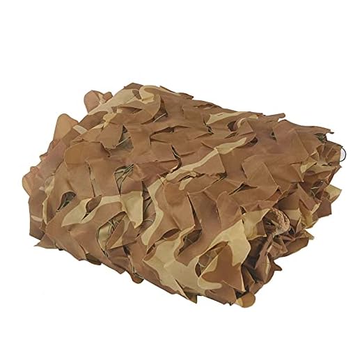 Maple Leaf Camouflage Net Jaktgardiner Militär Nät, Gilly Suit För Jakt Camo Tält För Barn, För Leaf Suit 3d Camo Suit Desert Camo Byxor(Size:3x5m/9.84x16.4FT,Color:Öken)