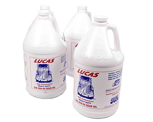 Lucas Oil 10046-4 80w-90 Gear Oil Cs/4-Gal