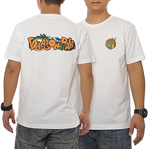 Dragon Ball Z Goku Symbol Japanese Anime Graphic Premium 100% Cotton Men’s T-Shirt White Cover