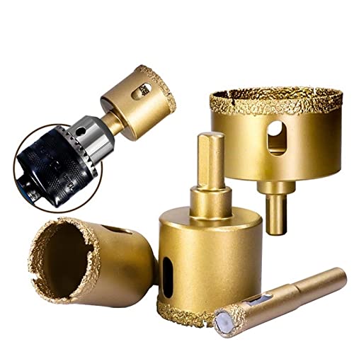 Foret diamant 16mm sec sous vide brasé diamant forage trépan céramique