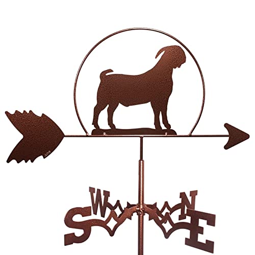 Girouette de décoration extérieure pour maison de campagne et style ferme rétro