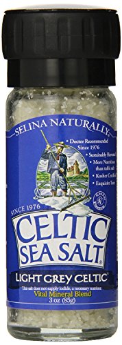 Celtic Sea Salt Light Grey Celtic Large Grinder, Sea Salt, 3 Ounce (Pack of 2)