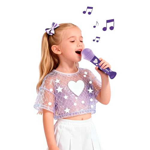 Juguete musical micrófono K-Pop con grabadora de voz para niños 4