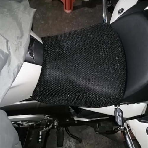 Coussin de siège moto en filet 3D noir isolant pour selle K1600 GT - 4