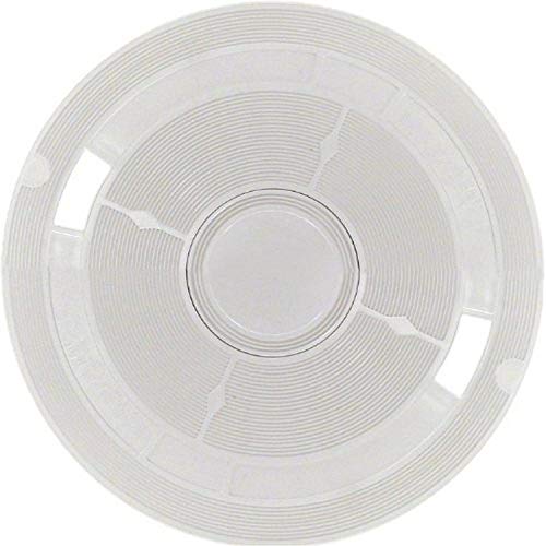 Pentair L2R 9-7/8-Inch White Hydro Baker Replacement Pool and Spa Skimmer Lids without Thermometer