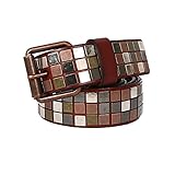 Sie erhalten 1 * Gürtel. Das ideale Accessoire für den täglichen Gebrauch, passt hervorragend zu Anzügen, Uniformen, Jeans oder Abendgarderobe. Bei verschiedenen Gelegenheiten werden Sie die Aufmerksamkeit anderer Menschen auf sich ziehen. Abnehmbare Schnalle, Sie können die Gürtelgröße ändern, um sie Ihrem täglichen Stil anzupassen.