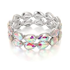 Iridescent AB Silver-Tone