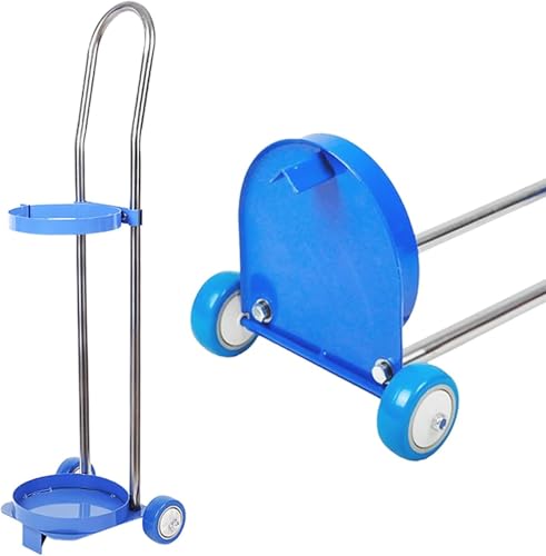 Chariot porte-bouteilles d'oxygène léger pour hôpital et laboratoire