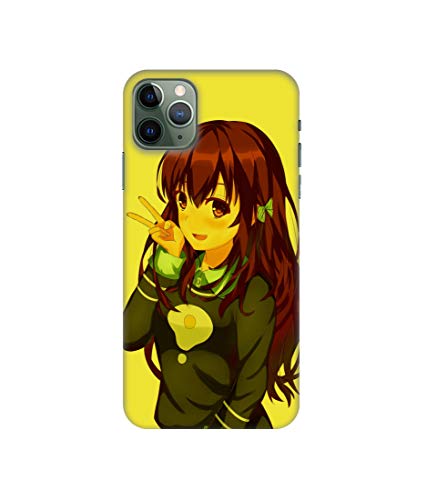 Image of Amazon Brand - Solimo Designer DJ Girl Vector 3D Printed Hard Back Case Mobile Cover for Apple iPhone 11 Pro Max