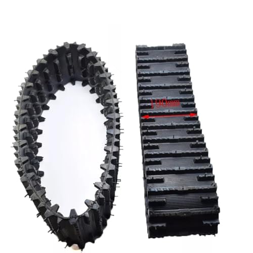 ZHZYGMD - ZHZYGMD Für Buggy Quad für Go Kart Kart ATV UTV Medium Track Schneemobil Raupe Gummi Ersatz