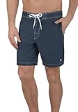 Blend Gomes Herren Badehose Badeshorts Schwimmshorts Mit Kordel, Größe:L, Farbe:Navy (70230)